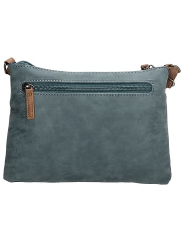 Beagles Schoudertas "Brunete" blauw - (B)24 x (H)16 x (D)4 cm