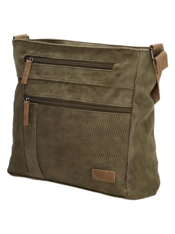 Beagles Torebka w kolorze khaki - 30,5 x 24,5 x 8 cm