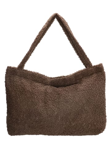 Beagles Shopper bag w kolorze ciemnobrązowym - 60 x 42 x 9,5 cm