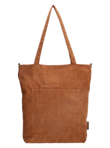 Beagles Torebka w kolorze jasnobrązowym - 34 x 37 x 6 cm