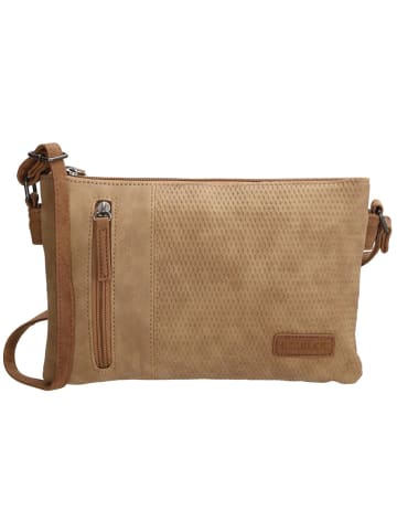 Beagles Umhängetasche "Brunete" in Hellbraun - (B)23 x (H)15 x (T)3 cm