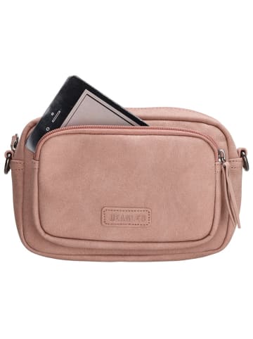 Beagles Torebka "Malaga" w kolorze jasnoróżowym - 18,5 x 12 x 4,5 cm