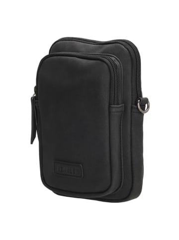 Beagles Handytasche "Malaga" in Schwarz - (B)12 x (H)19 x (T)2 cm