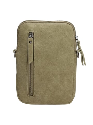 Beagles Torebka "Malaga" w kolorze khaki na telefon - 19 x 2 cm