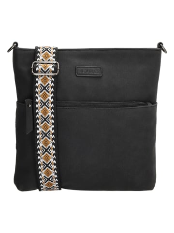 Beagles Torebka w kolorze czarnym - 26 x 25 x 4 cm