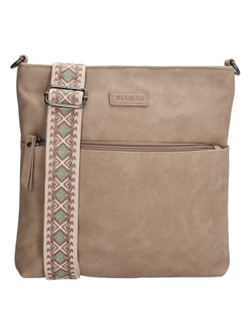 Beagles Schoudertas lichtbruin - (B)26 x (H)25 x (D)4 cm