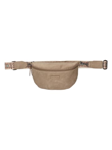 Beagles Gürteltasche in Beige - (B)25 x (H)17 x (T)4 cm