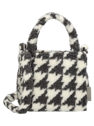 Beagles Schoudertas wit/zwart - (B)17 x (H)17 x (D)8 cm