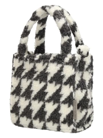 Beagles Schoudertas wit/zwart - (B)17 x (H)17 x (D)8 cm