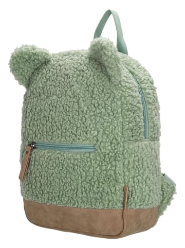 Beagles Plecak "Navarra" w kolorze zielonym - 24 x 31 x 10 cm