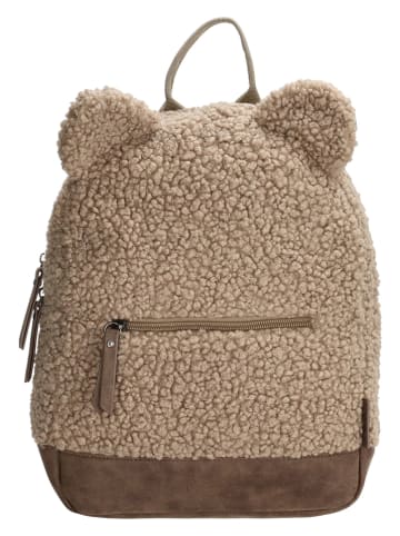 Beagles Rucksack "Navarra" in Taupe - (B)24,5 x (H)31 x (T)9 cm