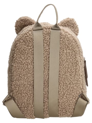 Beagles Plecak "Navarra" w kolorze szarobrązowym - 24,5 x 31 x 9 cm