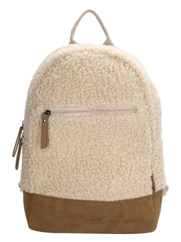 Beagles Rucksack "Navarra" in Beige - (B)25 x (H)36 x (T)11 cm