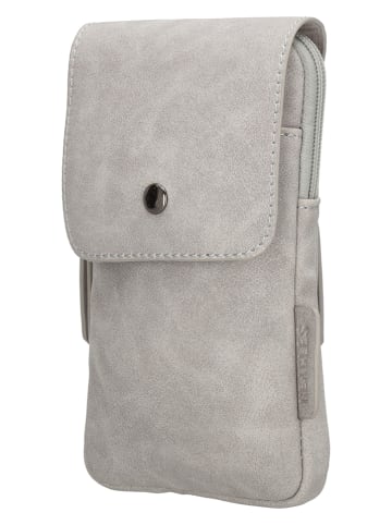 Beagles Handytasche in Hellgrau - (B)11 x (H)20 x (T)2 cm