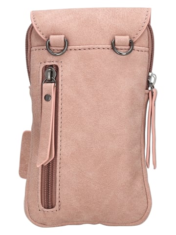 Beagles Torebka w kolorze jasnoróżowym na telefon - 11 x 20 x 2 cm