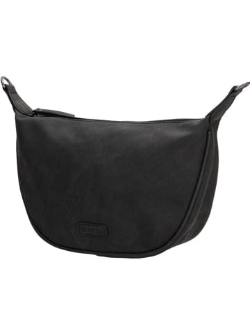 Beagles Umhängetasche "Malaga" in Schwarz - (B)28 x (H)18 x (T)8 cm