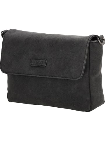 Beagles Torebka "Malaga" w kolorze czarnym - 24 x 17 x 7 cm