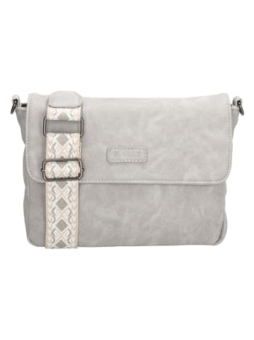 Beagles Schoudertas lichtgrijs - (B)24 x (H)17 x (D)7 cm