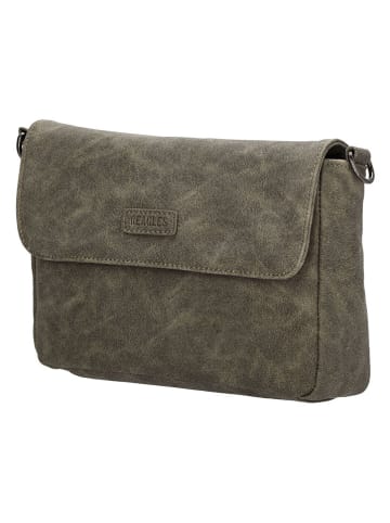Beagles Umhängetasche in Khaki - (B)24 x (H)17 x (T)7 cm