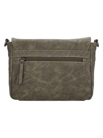 Beagles Torebka w kolorze khaki - 24 x 17 x 7 cm