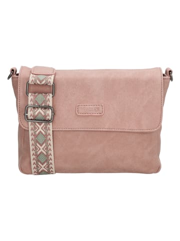 Beagles Umhängetasche in Altrosa - (B)24 x (H)17 x (T)7 cm