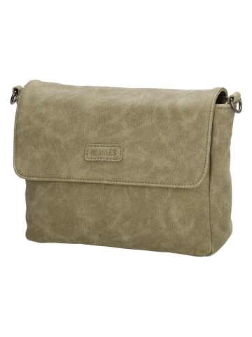 Beagles Umhängetasche in Khaki - (B)24 x (H)17 x (T)7 cm