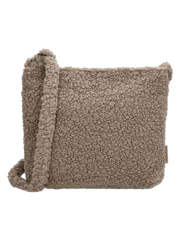Beagles Umhängetasche "Navarra" in Taupe - (B)33 x (H)24 x (T)9 cm