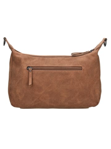 Beagles Umhängetasche "Malaga" in Hellbraun - (B)30 x (H)18 x (T)10 cm