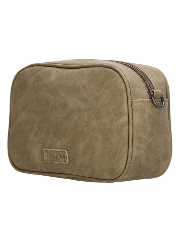 Beagles Torebka "Malaga" w kolorze khaki - 20 x 14 x 7 cm