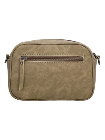 Beagles Umhängetasche "Malaga" in Khaki - (B)20 x (H)14 x (T)7 cm