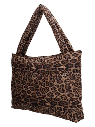 Beagles Shopper "Calvia" bruin - (B)55 x (H)40 x (D)7 cm