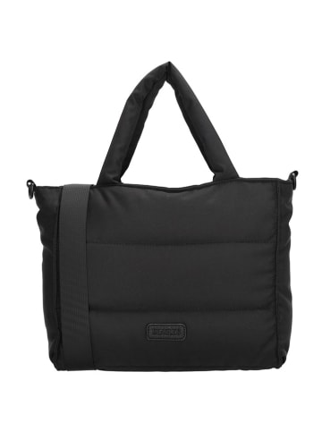 Beagles Henkeltasche "Calvia" in Schwarz - (B)26 x (H)21 x (T)11 cm