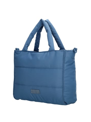 Beagles Henkeltasche "Calvia" in Blau - (B)26 x (H)21 x (T)11 cm