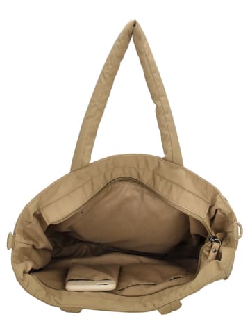 Beagles Henkeltasche in Beige - (B)36 x (H)32 x (T)12 cm