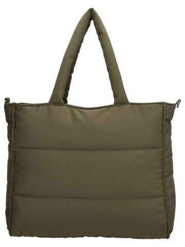 Beagles Henkeltasche in Khaki - (B)36 x (H)32 x (T)12 cm