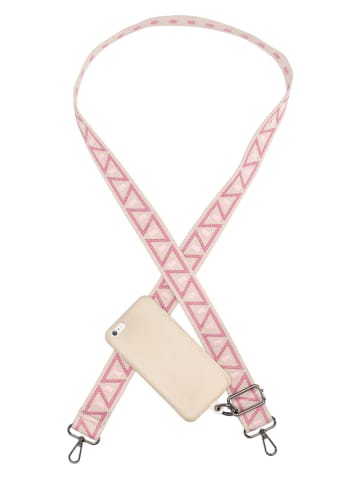 Beagles Umhängeriemen in Beige/ Rosa - (L)140 cm