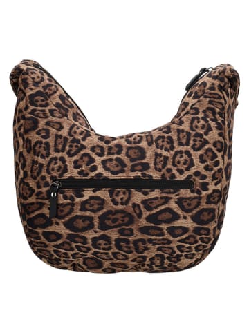 Beagles Shopper "Calvia" in Braun - (B)47 x (H)34 x (T)17 cm