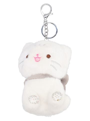 Beagles Taschen-/ Schlüsselanhänger "Trendy" in Weiß