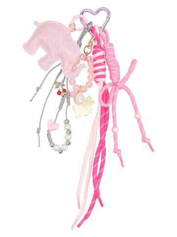 Beagles Tas-/Sleutelhanger"Trendy" roze