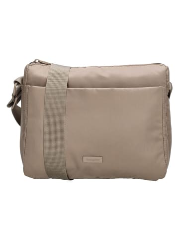 Beagles Umhängetasche "Duomo" in Taupe - (B)23 x (H)19 x (T)9,5 cm