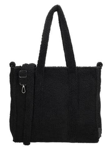 Beagles Schultertasche "Lugo" in Schwarz - (B)37 x (H)33 x (T)11 cm