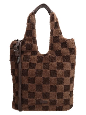 Beagles Shopper "Foz" lichtbruin - (B)33,5 x (H)58 x (D)5 cm