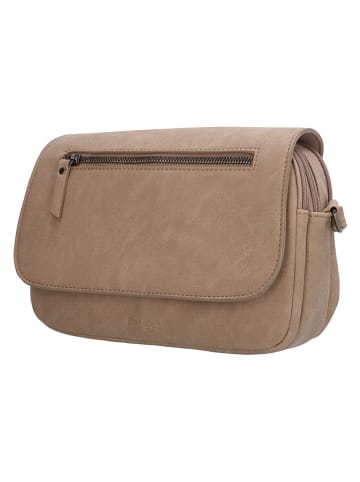 Beagles Leren schoudertas "Cambrils" lichtbruin - (B)26 x (H)18 x (D)8 cm