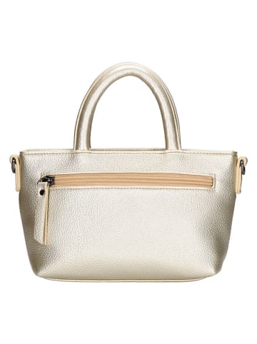 Beagles Leren handtas "Tarragona" goudkleurig - (B)18 x (H)13 x (D)8 cm