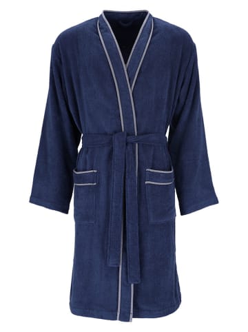 Vossen Bademantel "Jack" in Dunkelblau