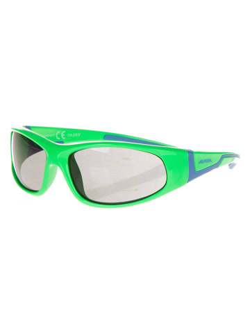 Alpina Kinder-Sportbrille "Flexxy Junior" in Grün-Blau/ Grau