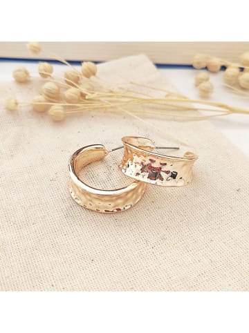 atelier MIU Vergold. Halbcreolen