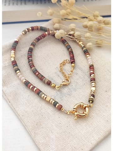 atelier MIU Vergold. Halskette mit Schmuckelement - (L)45 cm