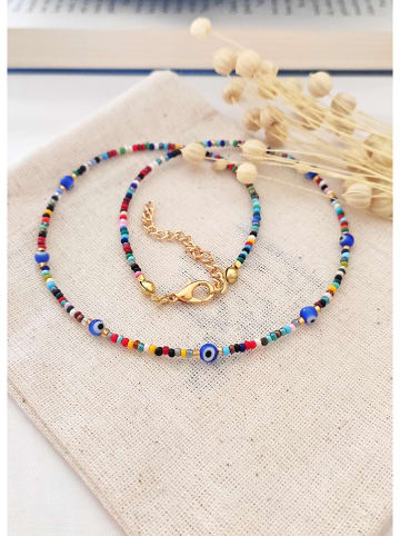 atelier MIU Vergold. Halskette mit Schmuckelementen - (L)45 cm