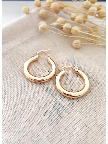 atelier MIU Vergulde creolen